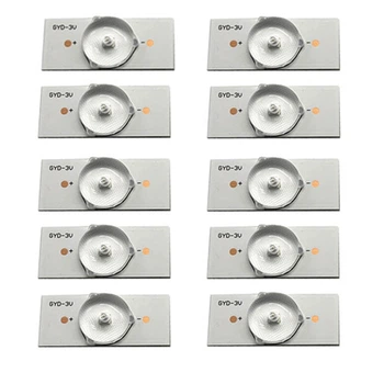 LED сегмент 3В для планки лампы подсветки ЖК телевизора 10 шт