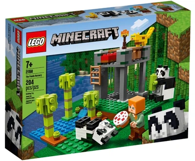 Конструктор LEGO Minecraft Розплідник панд 204 деталі (21158)