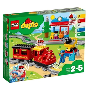 Конструктор Lego Duplo Поезд на паровой тяге 59 деталей (10874)