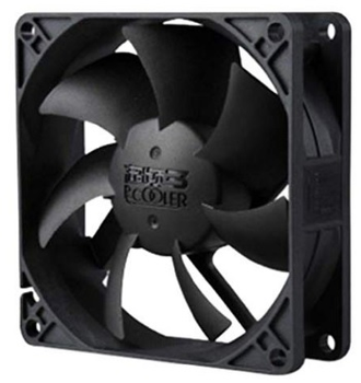Кулер корпусной Pccooler F82, 3-pin + MOLEX, RPM 1400±10%, BOX