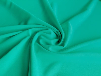 Ткань Стрейч шифон, мята, пог. м. (м1202, 1511095G, цв10)
