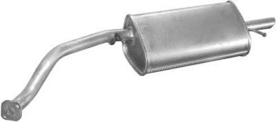Глушитель задн. DAEWOO LANOS (ое 96182256 ) хэтчбек (пр-во Polmostrow) 05.10 POLMO (0510)