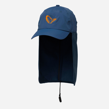 Кепка Savage Gear Savage Salt UV Cap 18541352 One size Синяя (2218541352016)
