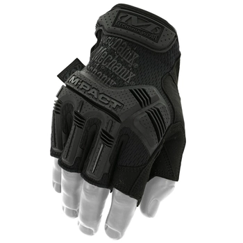 Рукавички тактичні військові безпалі Mechanix M-pact Fingerless Gloves Covert XL чорний