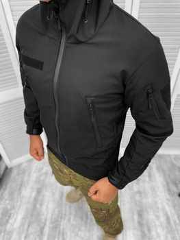 Тактическая куртка Elite Soft Shell Black L