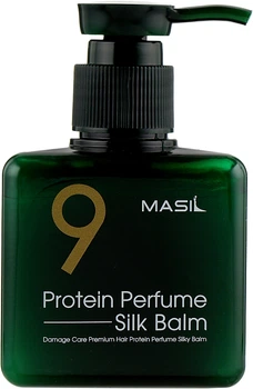 Незмивний бальзам з протеїнами для пошкодженого волосся - Masil 9 Protein Perfume Silk Balm 180ml (861646-77504)