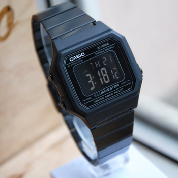 Мужские наручные часы CASIO B650WB-1B Черные