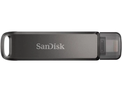 Флешка SanDisk iXpand Luxe 256Gb два разъема Type-C USB 3.1 и Lightning