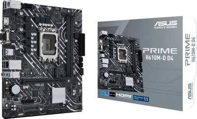 Материнська плата Asus PRIME H610M-D D4