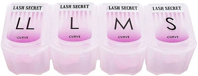 Набор бигуди для ламинирования ресниц с насечками, curve - Lash Secret 8шт (8шт) (877485-176475)