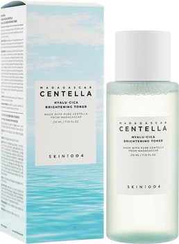 Осветляющий тонер для лица SKIN1004 Madagascar Centella Hyalu-Cica Brightening Toner с гиалуроновой кислотой 210 мл (8809576260700)