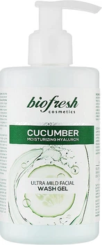 Гель для умывания "Гилаурон + экстракт огурца" - BioFresh Cucumber Ultra Mild Wash Gel 200ml (1117856-81816)