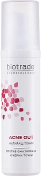 Biotrade Acne Out Mattifying Tonic Матуючий тонік для жирної та проблемної, схильної до акне шкіри 60ml (281023-235)