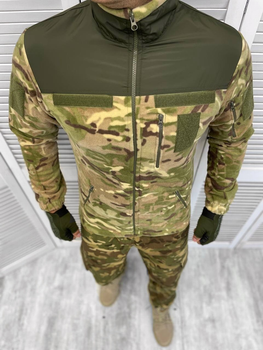 Кофта тактическая флисовая Elite Delta Multicam S