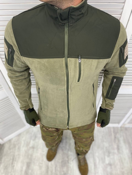 Кофта тактическая флисовая A-TACS AU Olive XL