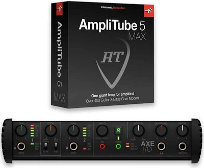 Аудиоинтерфейс для ПК IK MULTIMEDIA AXE I/O + AmpliTube 5 MAX Bundle