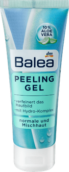 Гель - пілінг для обличчя з алоє вера Balea Peeling Gel, 75 мл