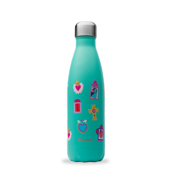 Пляшка (термо) Qwetch 500 ml. AMOR x Camille de Cussac Vert (QD3388)