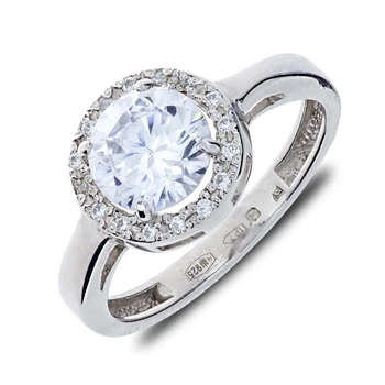 Кольцо Diamant к2702с (319179) 18.5