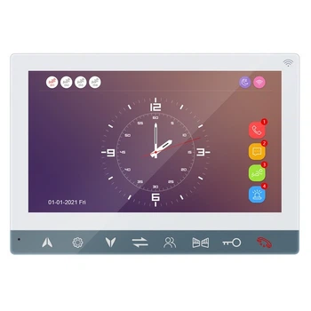 Wi-Fi Видеодомофон&nbsp;MT-TUYA 95710H Диагональ 7" (18cм) white