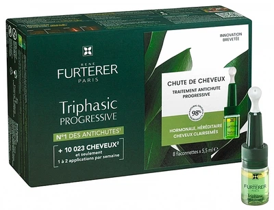 Трехфазное средство против выпадения волос - Ren? Furterer Triphasic Progressive 8 Flasks 8x5.5ml (1110305-191792)