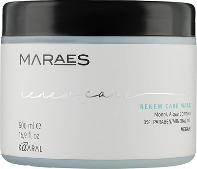 Маска для восстановления волос с комплексом водорослей - Kaaral Maraes Renew Care Mask 500ml (1112725-150150)