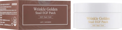 Гидрогелевые патчи под глаза с золотом и муцином - The Skin House Wrinkle Golden Snail EGF Patch 60шт (605175-63645)