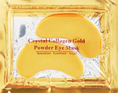 Патчи под глаза от морщин с коллагеном и биозолотом - Hebei Crystal Collagen Gold Power Eye Mask 6g (845687-48951)