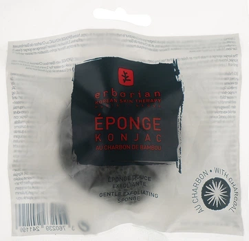 Спонж конняку с бамбуковым углем - Erborian Accessories Konjac Sponge (698991-27058663)