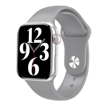 Смарт часы Smart Watch M16 mini 38mm Aluminium с микрофоном фитнес трекер умные часы (приложение WearFit Pro) Серый