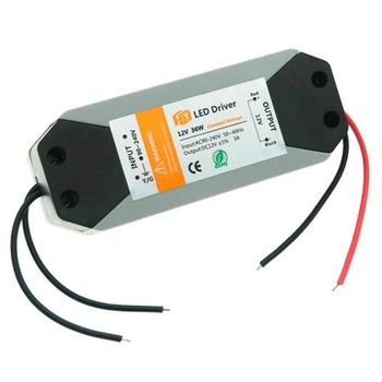 Блок питания LED драйвер трансформатор AC-DC 220-12В 72Вт для LED-лент