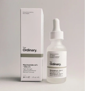Сыворотка для лица с ниацинамидом и цинком The Ordinary Niacinamide 10% + Zinc 1% 30 мл
