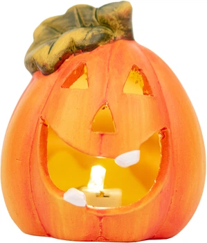 Статуетка Yes! Fun Хелловін Pumpkin 8 см LED (974187) (4820253267281)