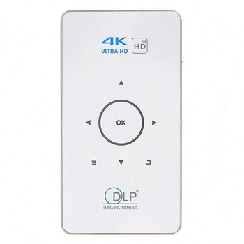 Мини проектор SUNROZ C6 мультимедийный карманный проектор с динамиком Android, Bluetooth, Wifi, 4000 mAh (SUN0749)