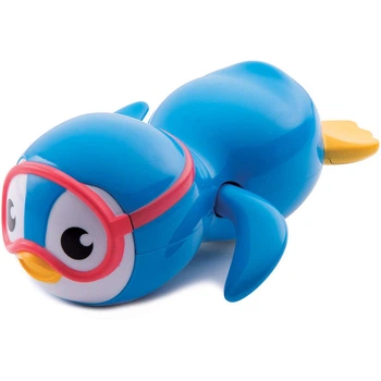 Плавательная игрушка SUNROZ Swim Penguin заводной пингвин Синий
