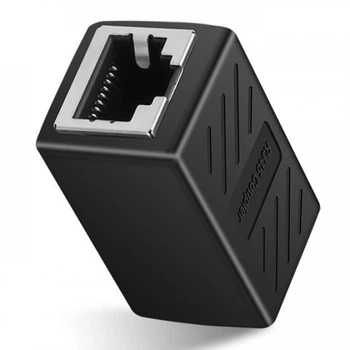 Переходник адаптер SUNROZ соединитель витой пары LAN Ethernet RJ45 - RJ45 Female (A-484580)
