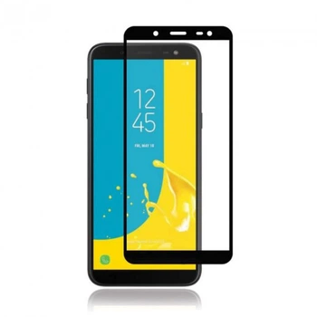 Защитное стекло для Samsung J600 Galaxy J6 (2018) Full Glue (0.3 мм, 2.5D) черное