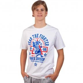 Футболка мужская KARATE KT-42 Размер: M (46-48) Цвет: Белый