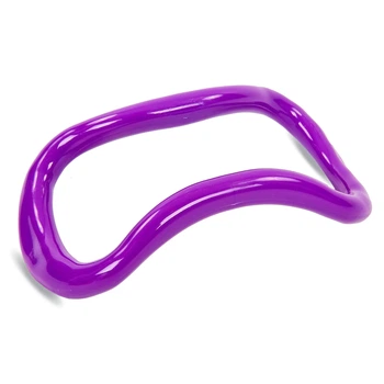 Кольцо тренажер круг для йоги YOGA HOOP FI-8230 фиолетовый