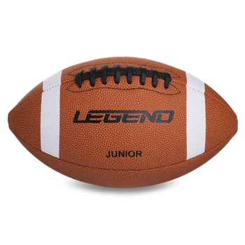 Мяч для регби LEGEND FB-3287 №6 PU коричневый