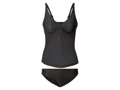 Купальник раздельный танкини для женщины Esmara LYCRA® 348080 44(L) Черный