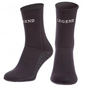 Носки для дайвинга LEGEND PL-6203 (размер: M 39-40, черный)