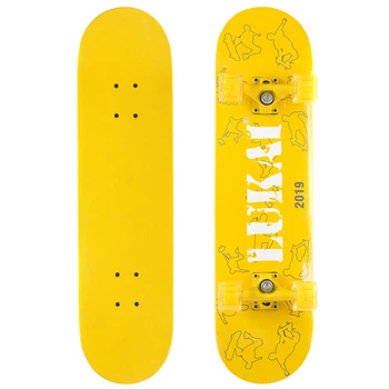 Скейтборд LUKAI SK-1245-1 желтый