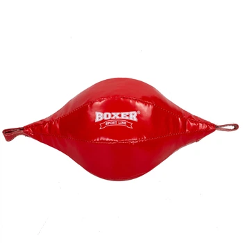 Груша боксерская на растяжках BOXER 1017-01 Материал: PVC, ткань Цвет: Красный