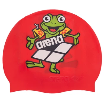Шапочка для плавания детская ARENA MULTI JUNIOR WORLD CAP 5 AR-91388-20 Материал: силикон. Пол: унисекс. Возрастная группа: для детей. Цвет: Красный