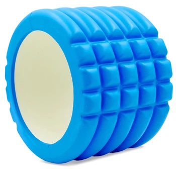 Роллер для йоги и пилатеса Grid Roller Mini FI-5716 10см синий