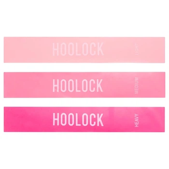 Ленты сопротивления набор 3шт LOOP BANDS HOOLOCK FI-2863 (латекс, р-р 60х5см, нагрузка Light, Medium, Heavy)