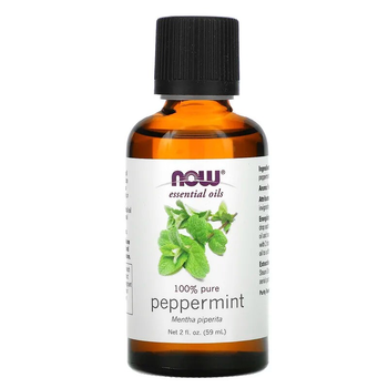 Эфирное масло перечной мяты NOW Foods Essential Oils "Peppermint" чистое (59 мл)