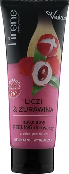 Пилинг для лица "Личи и клюква" - Lirene Superfood For Skin Face Peeling 75ml (853435-30480)