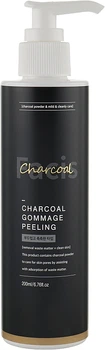 Facial Charcoal Gommage Peeling Гомаж-пілінг для обличчя з вугіллям 200ml (963299-25870)